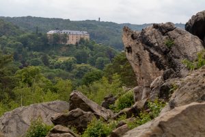 Burg Blankenburg am Großvaterfelsen – Harzer Wandernadel Stempelstelle HWN 76