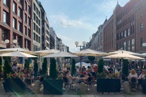 Volle Restaurants in Hamburg am Wochenende