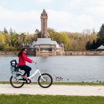 Fahrrad im Nationalpark De Hoge Veluwe in den Niederlanden Holland
