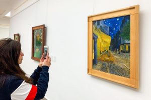 Van Gogh im Kröller-Müller Museum im Nationalpark de Hoge Veluwe in den Niederlanden