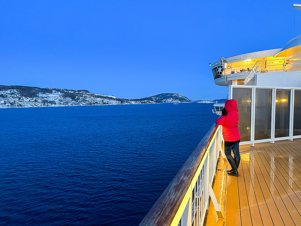 Spektakulär ist die Fahrt durch den Oslofjord.