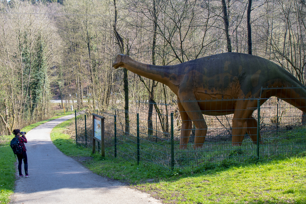 Fast scheint es so, als würden im Osnabrücker Land noch Dinosaurier leben.