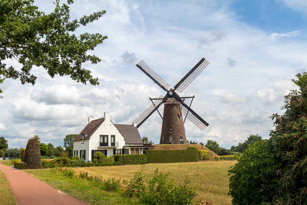 Auch die Roosdonck Windmühle ud ihre Umgebung wurden von Van Gogh gemalt und gezeichnet.