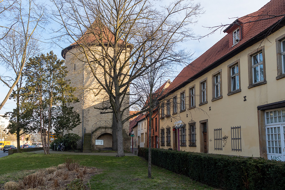 Im Mittelalter befand sich im Bucksturm das städtische Gefängnis von Osnabrück.